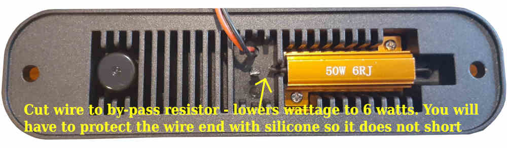 LED-91 bypass resistor